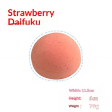1个最新潮流逼真草莓麻糬慢回弹玩具 - 完美礼物、生日礼物、理想礼物、惊喜礼物、节日礼物、季节性礼物、万圣节礼物、圣诞节礼物、游戏玩家礼物、复活节礼物 - 彩色 - 查看 6
