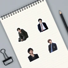 100pcs  , ARMY OT7, Icon , , V, ,  Sticker Set, Suitable For Luggage, Laptop, Bicycle, Motorcycle, Stationery, Scooter, Furniture, Refrigerator, Phone, Cup, Helmet, Car, Great Gift For Friends, Family, Fans - View 5