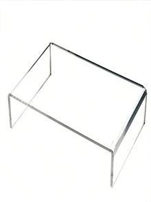 6pcs Transparent Acrylic Jewelry Display Stand, Sneaker Display Rack, Candy Display Shelf, Action Figure Model Display Rack - Clear - View 4