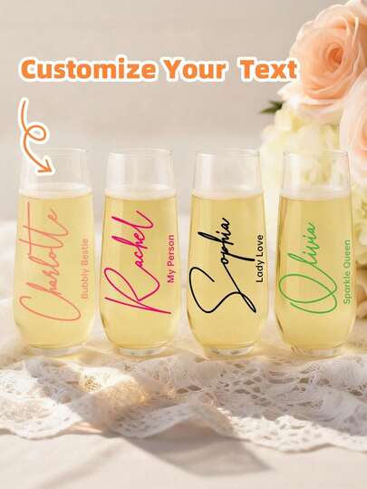 1-10 Miếng Nhãn Dán Tên Tùy Chỉnh, Nhãn Dán Tên Cá Nhân Hóa bằng Vinyl, Nhãn Dán Chữ & Ngày Tháng Tùy Chỉnh, Nhãn Dán Tên Viết Thư Pháp Thủ Công, Lý Tưởng Cho Quà Tặng Tự Làm, Quà Tặng Ngày Lễ và Đồ Dùng Đám Cưới. Nhãn Dán tên dùng cho ly, cuộn giấy, bóng bay, trang trí hộp quà, hộp cầu hôn phù dâu, quà tặng đám cưới, đa năng, trang trí, tự dính, phong cách, chất lượng cao, nhiều màu sắc, hiện đại, đồ thủ công độc đáo tùy chỉnh cho những vật dụng cần thiết trong đám cưới và tạo không gian ấm áp.