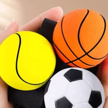 Elastischer Handgelenksball mit Seil, Fitness-Ball Schwungball für Koordinationsübungen, Spielzeug für Mittelalte und Senioren - Verschiedenfarbig - Übersicht 3