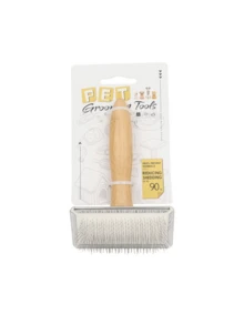 1 chiếc lược chải lông rụng bằng gỗ cho thú cưng, dùng được cho cả chó và mèo, lược massage gỡ rối lông cho thú cưng lông dài, lược chải lông chống tĩnh điện, lược chải lông bằng gỗ cho thú cưng. - Nhiều màu - Xem 15