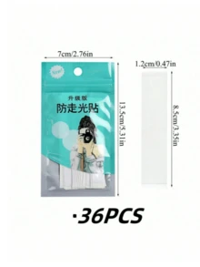 1片夏季防走光双面胶带，自粘胸贴，隐形衣物贴纸，透明内衣胶带，防走光隐形乳贴，温和贴合女性肌肤 - A - 查看 13