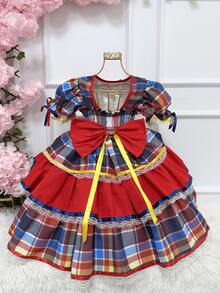 Super Luxury Reinforced Festa Junina Dress In Various Colors - Special Edition - 心 - 查看 6