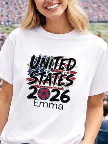 2026世界杯个性化熨烫热转印贴纸，定制姓名足球热转印贴纸，适用于T恤、球衣等DIY贴花，热压转印，定制T恤印花，即印即用，定制DTF转印纸，个性化转印，DTF转印纸，全彩热压印刷，情人节礼物，送她的礼物，送他的礼物，送妈妈的礼物，送朋友的礼物，家居装饰，装饰品，个性化礼物，定制礼物。 - 多色3 - 查看 9