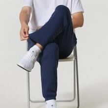 Quần thể thao Nike Running có dây rút, thoáng khí, chất liệu dệt kim dành cho nam giới. - Màu xanh nước biển - Xem 3