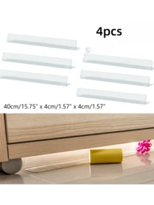 6个可调节宠物玩具挡块 - 家具缝隙填充物，防止玩具和杂物掉入沙发、床和架子缝隙中，耐用塑料设计 - 彩色 - 查看 11