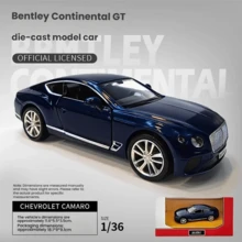 Burago 正品保时捷 911GT3RS、雪佛兰 Camaro、丰田、大众高尔夫 GTI、宾利欧陆 GT、日产 GT-R、迈凯伦 F1、福特野马、宝马 M5、兰博基尼 Aventador、合金玩具车、压铸模型车、逼真赛车、玩具车收藏、男孩礼物 - 彩色 - 查看 28