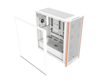 Thermaltake S370 WS; Mid Tower Chassis; Wood Front Trim; 4x120mm CT120 PWM Fans Included; 360mm Radiator Support; 410mm GPU ; 200mm Max PSU Length; 175mm Air Cooler Max Height; E-ATX/ATX/MATX/MITX; Hidden Connector Support - View 1