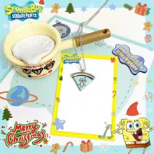 SpongeBob SquarePants 2件套创意星星组合项链，一对有趣的卡通好朋友配饰，适合节日派对氛围装饰，完美的派对装饰品，家居装饰（款式随机） - 彩色 - 查看 4