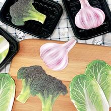 1pc Funny Food-Themed Sticky Notes, Reusable Memo Pad Suitable For Office, Writing, Various Styles - Multicolor - View 4