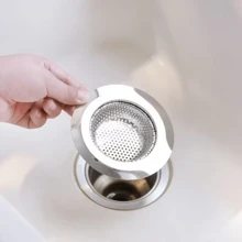 Saringan Wastafel Dapur 1 Buah - Baja Tahan Karat, Pinggiran Lebar, Diameter 2 Inci – 4,5 Inci - Beraneka warna - View 10