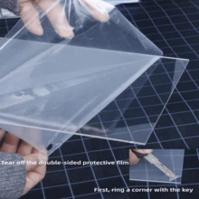 Giá đỡ bánh bằng acrylic, bộ ấm trà tráng miệng cao cấp, kệ trưng bày trong suốt, khay đựng đồ trang điểm. - Trong sáng - Xem 6