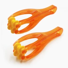 1 máy mát xa ngón tay, giá đỡ mát xa cầm tay đa chức năng dành cho khớp tay và các huyệt đạo. - trái cam - Xem 9