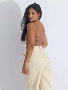 Women Tank Tops & Camis - Rỉ Nâu - Xem 4