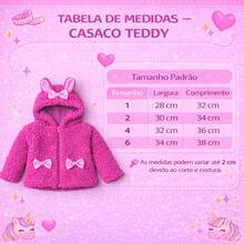 Teddy Bear Jacket For Girls, Faux Fur, Hooded With Zipper, Warm, Cuddly Children's Jacket - BB HỒNG - Xem 2