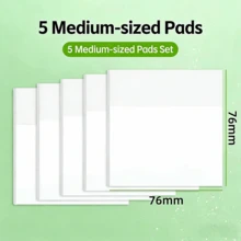 Giấy ghi chú trong suốt, thích hợp cho học sinh tiểu học và trung học, giấy nhớ có keo dính, kích thước lớn để ghi chú và sửa lỗi. - Trong sáng - Xem 12