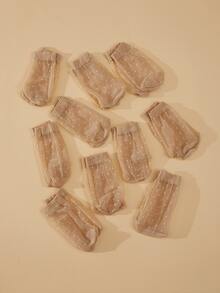 10 pares Calcetines de lunares - Albaricoque - Ver 4