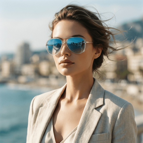 HYCHIC Tangle Free Aviator Sunglasses For Women Men Polarized  Sun Glasses With UV400 Protection For Fishing Driving
