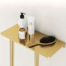Bathroom Towel Rack, French Wall Mounted Storage Rack, Is A Space Saving Bathroom Accessory That Can Accommodate Up To 6 Large Towels. Equipped With A Storage Rack, Suitable For Hand Towels, Face Towels, And Bathrobes. - Multicolor - View 6