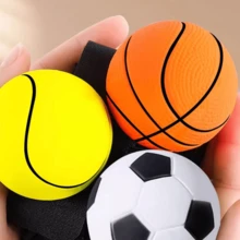 Elastischer Handgelenksball mit Seil, Fitness-Ball Schwungball für Koordinationsübungen, Spielzeug für Mittelalte und Senioren - Verschiedenfarbig - Übersicht 5