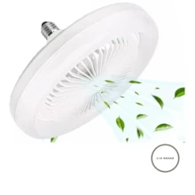 Ceiling Fan With Remote Control, Lights, 3 Colors, 3 Speeds, Timer Function, For Kitchen/Bathroom/Bedroom, Back To School Season - Trắng 02 - Xem 8