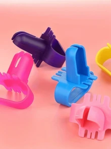 4/1pc No Battery Easy-To-Use Balloon Tying Tool, Can Easily Create Balloon Knots, Suitable For Latex And Plastic Balloons, Ideal For Wedding And Birthday Party Decorations, Balloon Tying Tool - Multicolor - View 8