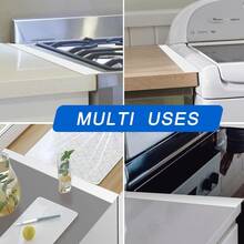 1条63厘米/24.8英寸硅胶填缝条 - 柔软耐热炉灶台面密封条，适用于覆盖厨房炉灶、台面、烤箱、盖子、桌子和缝隙。 - 多色 - 查看 12