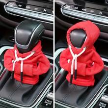 1 pieza Sudadera, Funda divertida para pomo de palanca de cambios de coche, Gorra de sudadera mini linda para pomo de palanca, Ajuste universal para la mayoría de los vehículos - A - Ver 7