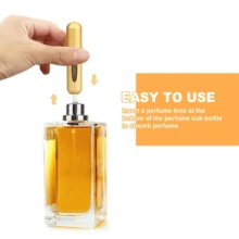 Refillable Perfume Atomizer Travel,8Pcs 5ML Portable Mini Pocket Perfume Atomizer Bottle Spray For Travel Accessories Tin Canister Organiser - 查看 5