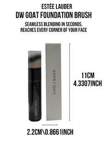 Estée Lauder DW Flat Top Foundation Brush, No Powder Absorption, No Brush Marks, Quick Blending And Fast Drying. Easy To Clean, Suitable For Wet And Dry Use - Estée Lauder Double Wear GOAT Foundation Brush - View 9