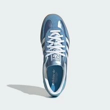 Adidas Originals Gazelle Indoor Beige Better Scarlet Casual Sneakers Women's JS1402 | Retro Heritage Style, Timeless Silhouette - 藍色 - 查看 5