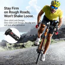 JOYROOM Motorcycle Phone Holder, [1 Second Auto Lock][100 MPH Military Grade Shock Proof] Bicycle Phone Mount, [10 Second Quick Install] Handlebar Phone Holder, Compatible With IPhone And All Phones - A - View 3