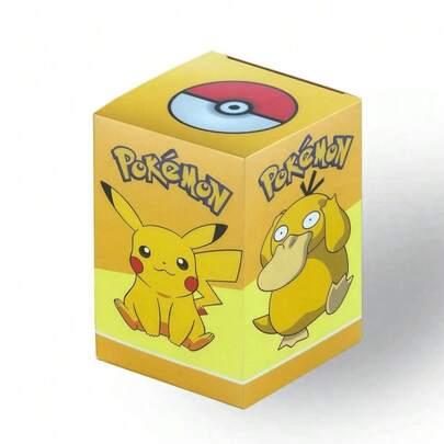 pokemon 6件套心形摆件玩具，蛋糕装饰摆件
