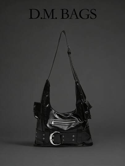 1개 Y2K 배디 / 레트로 오토바이 영감 숄더백, 일상복, 출퇴근, 배디 의상, 음악 축제/파티에 적합. 가죽 재킷, 데님, 배디 드레스, 카고 팬츠와 매치하여 룩을 연출할 수 있습니다.