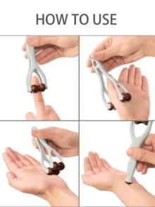 1 con lăn massage ngón tay, dụng cụ thư giãn cơ bắp sau khi tập luyện. - Nhiều màu - Xem 4