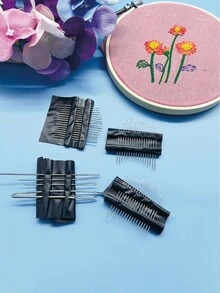 55件套F4A手缝针套装，多种尺寸和款式，适用于DIY缝纫、日常服装修补、刺绣、布艺制作及各种家庭缝纫需求。 - 縫紉針 - 查看 3