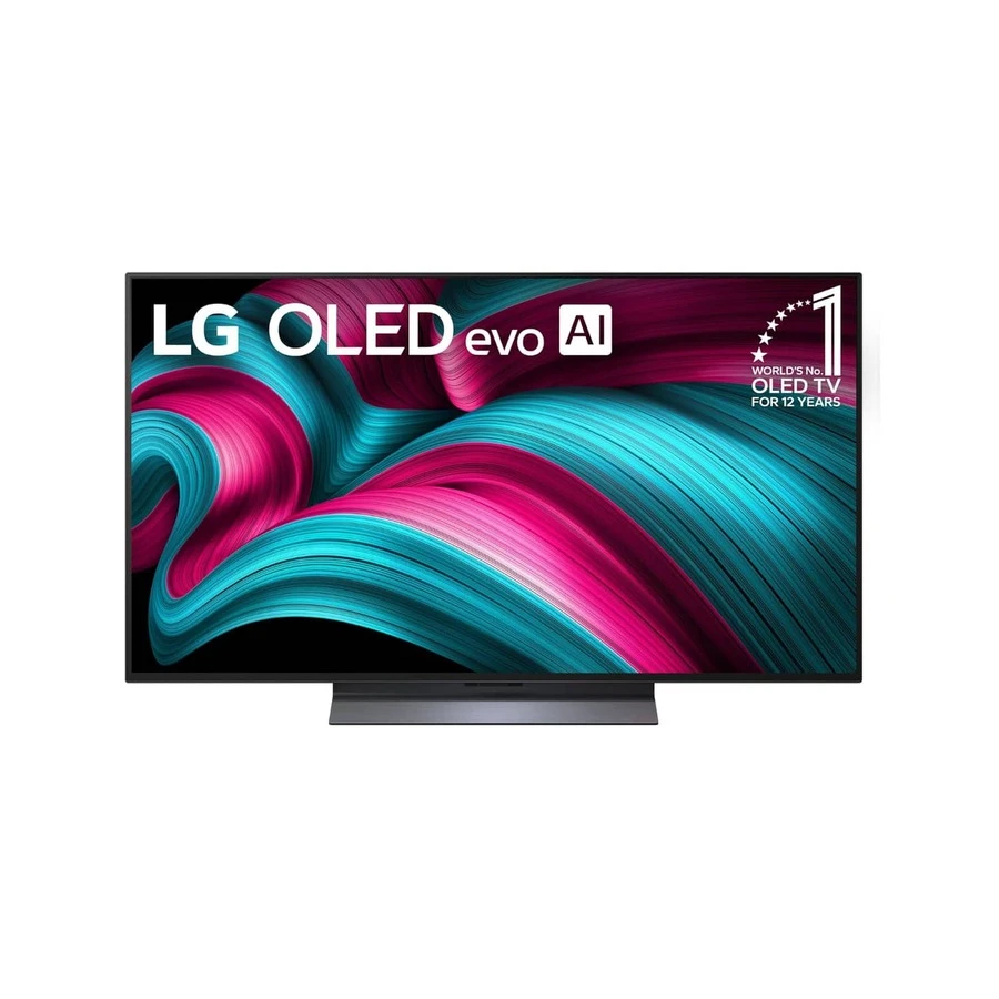 LG 48 C5 Series OLED Evo 4K UHD Smart TV (2025) W/ Extended Protection Plan - 黑色 - 查看 1