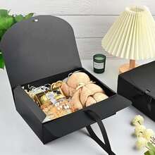 Hộp quà màu đen có nắp đậy (6/12 chiếc), hộp cầu hôn phù rể, hộp quà cưới, hộp quà tặng tiệc tùng, hộp đen sang trọng có ruy băng, hộp quà sinh nhật, hộp quà phù dâu, hộp quà tặng, quà tốt nghiệp và quà Valentine. - Xem 4