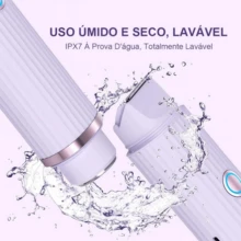 Rechargeable Electric Epilator For Women | Portable Double Razor - Painless Hair Removal For Home And Travel Use - Upgraded Version - View 10