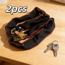 1pc Heavy Duty Bicycle Chain Lock, Featuring Sturdy Chain And Anti-Theft U-Lock Dual Design, Extremely Resistant To Smashing, Cutting And Prying, Providing Ultimate Anti-Theft Protection For Commuting. Made Of Durable High-Strength Material, All-Weather Resistant And Rust-Proof, Polished Lock Head Is Solid And Long-Lasting. - Multicolor - View 15