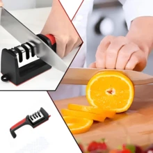 SOKANY 1. Dụng cụ mài dao chuyên nghiệp đa năng cấp độ 4 - Thép vonfram, nhựa ABS và gốm sứ - Dễ dàng treo, đồ dùng nhà bếp, đồ dùng gia đình mùa hè, quà tặng Ngày của Mẹ. - Khác - Xem 1