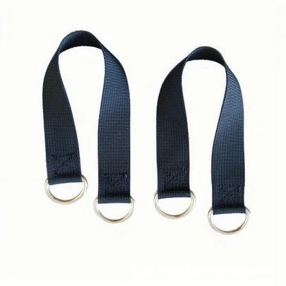 1/2条多用途户外绑带，露营绑带，秋千绑带，沙袋绑带，挂环，延长绑带，多功能户外绑带 - 耐用的秋千和装备环，耐候且易于安装（轻微划痕属于正常现象，不会影响使用。）