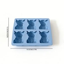 Mini Highland Cow Ice Cube Mold – Cute 3D Ice Cubes, Suitable For Drinks, Parties, And Gifts - Mini Highland Cow Ice Cube Mold - View 2