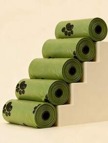 150pcs/10rolls Random Lavender Scented Dog Poop Bags, Extra Thick Leak-Proof, Pet Waste Management - Multicolor - View 7