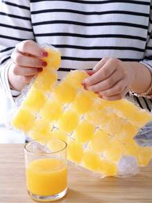 31/61/121个一次性冰袋，自封冷冻袋，DIY托盘袋 - 彩色 - 查看 6