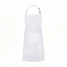 1 chiếc tạp dề điều chỉnh được, có 2 túi, dùng cho nhà bếp/đầu bếp/nấu ăn/vẽ tranh. - Nhiều màu - Xem 10