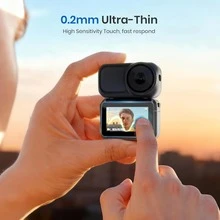 适用于 OSMO NANO 的 4 合 1 相机保护套装（2 片钢化玻璃屏幕保护膜 + 2 个硅胶镜头盖） - 防刮高透光相机配件，适用于 OSMO NANO - 9H 硬度钢化玻璃屏幕保护膜可有效防止钥匙或硬币刮伤，可拆卸硅胶镜头盖 - 柔软灵活的硅胶盖为镜头提供额外保护，易于安装 - 查看 12