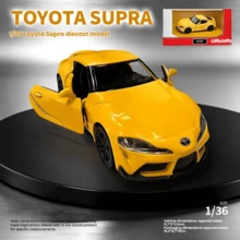 Burago 正品保时捷 911GT3RS、雪佛兰 Camaro、丰田、大众高尔夫 GTI、宾利欧陆 GT、日产 GT-R、迈凯伦 F1、福特野马、宝马 M5、兰博基尼 Aventador、合金玩具车、压铸模型车、逼真赛车、玩具车收藏、男孩礼物 - 彩色 - 查看 20