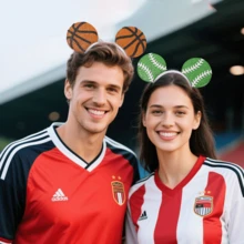 1pc< 2026>Acessórios de adepto do Campeonato do Mundo, tiara de futebol, adereços de apoio para mulheres, perfeito para lembrancinhas de festa, prémios de sala de aula, enchimentos de sacos de presentes de festa, sacos de presentes de aniversário, enchimentos de festa, recompensas de sala de aula e prémios de Carnaval - Multicolorido - Ver 8